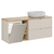 Alba_beige_salle_de_bain_140cm_niche_panier-linge_meuble_simple_vasque_SMILE50_1