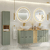 jade_vert_salle_de_bain_pack_140cm_meuble_double_vasque_niche_4_tiroirs_1_ambiance
