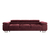 Canapé_convertible_3_places_Wilson_velours_Bordeaux_1