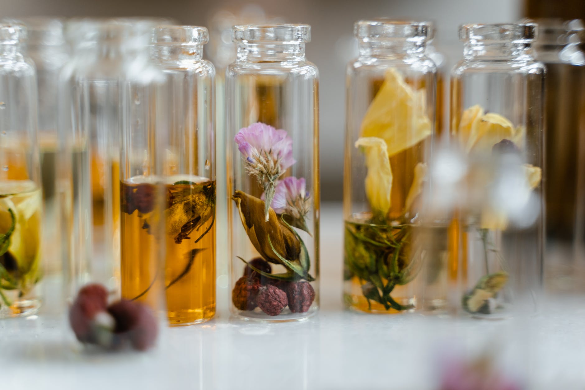 photos gratuites de aromatique articles en verre assorti