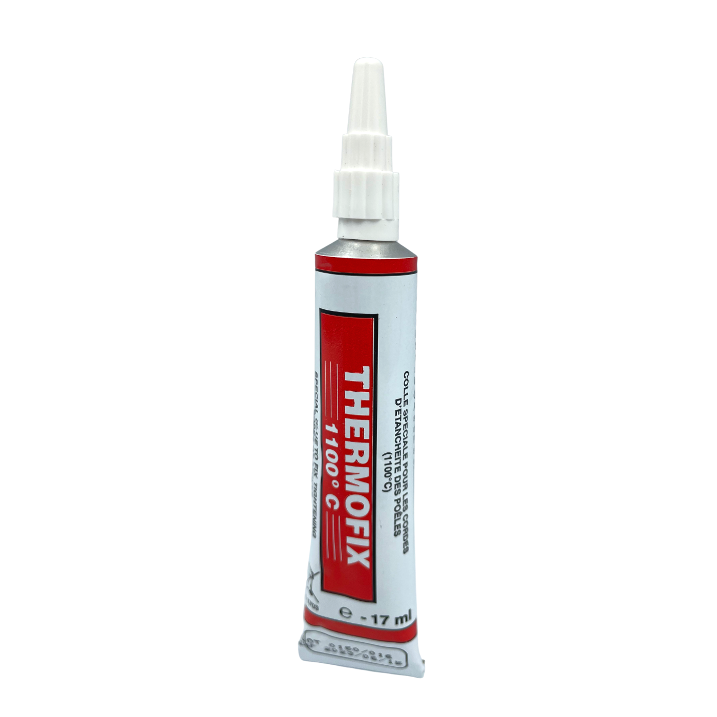 COLLE RÉFRACTAIRE pour TRESSE FIBRE THERMOFIX 1100°C - 17ml