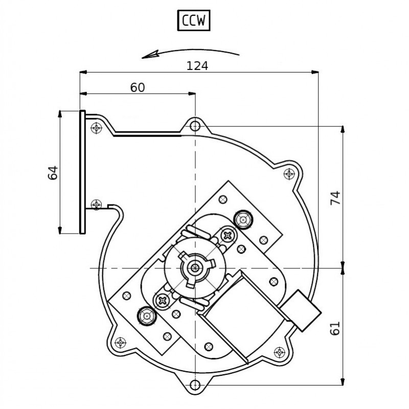 plan 1 poêle à granulés pellets 203102