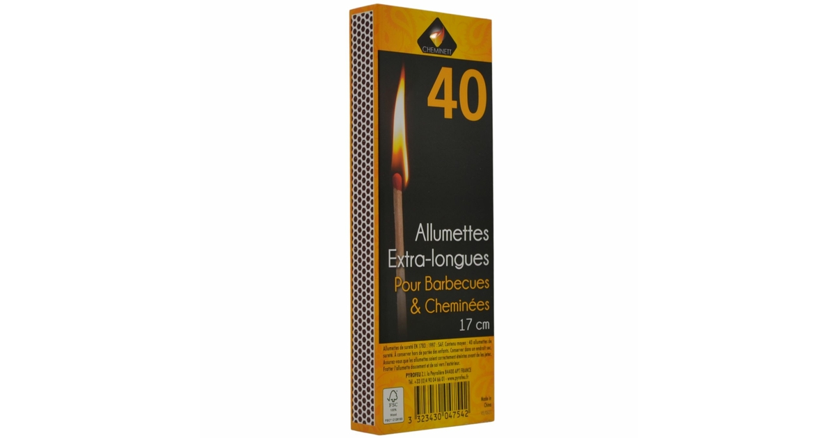 Allumettes pour four à bois et cheminée | Omniflamme