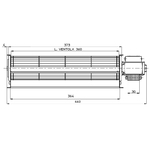 plan ventilateur poêle à granulés pellets 114433