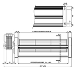 plan ventilateur poêle à granulés pellets 149508