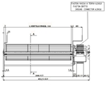 plan ventilateur poêle à granulés pellets 148402