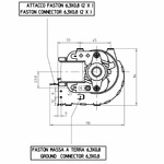 schéma 3 ventilateur tangentiel 113719 pour poêle à granulé pellet