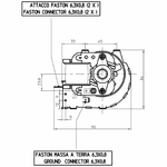 schéma 3 ventilateur tangentiel 113431 pour poêle à granulé pellet