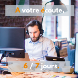 A votre écoute,