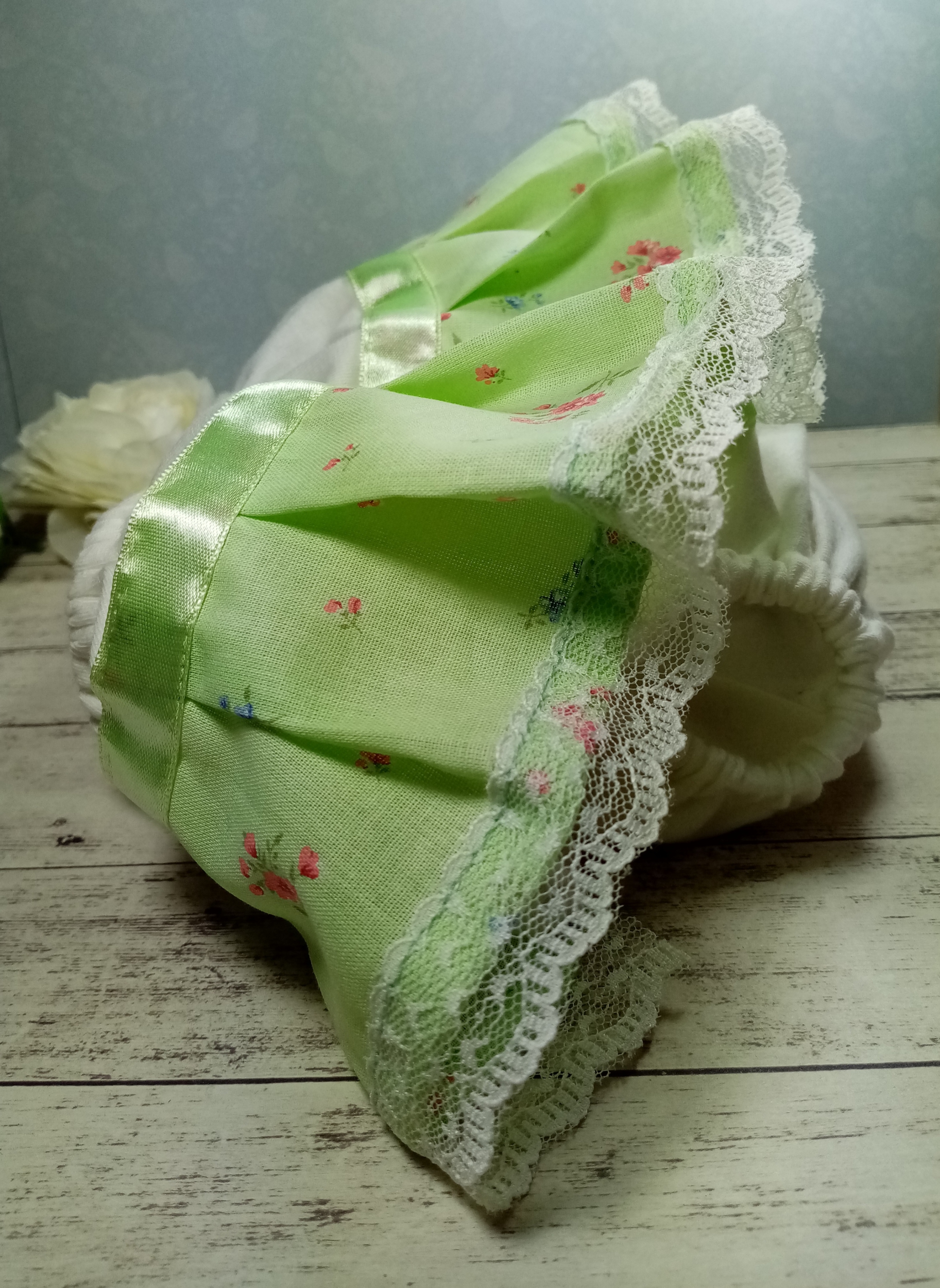 Bloomer bébé fille volant vert pomme 3-18 mois
