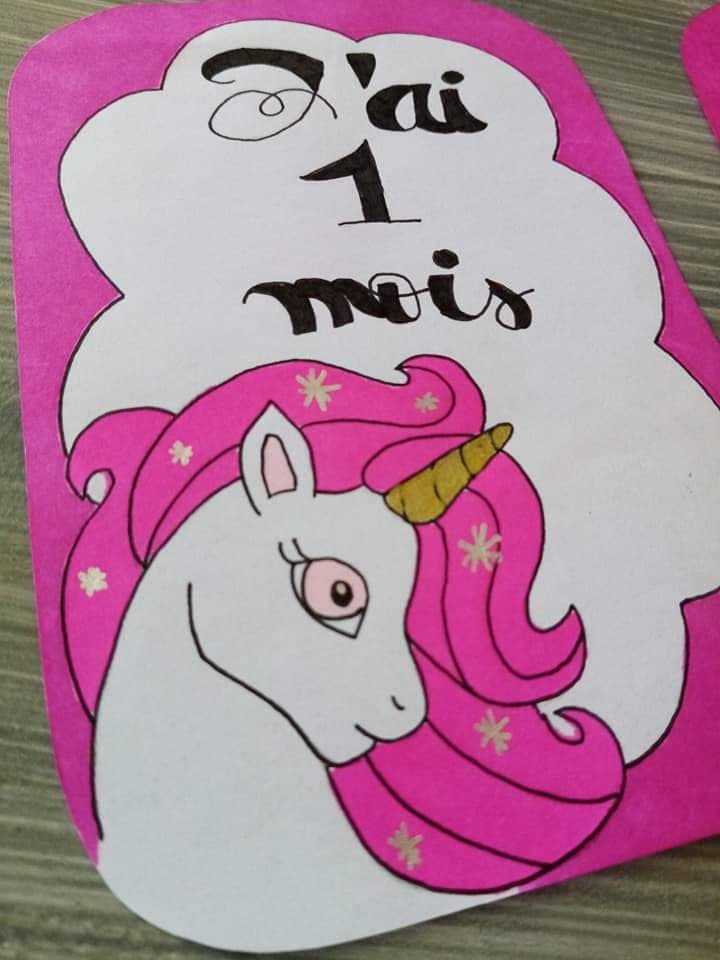 cadeau naissance fille licorne