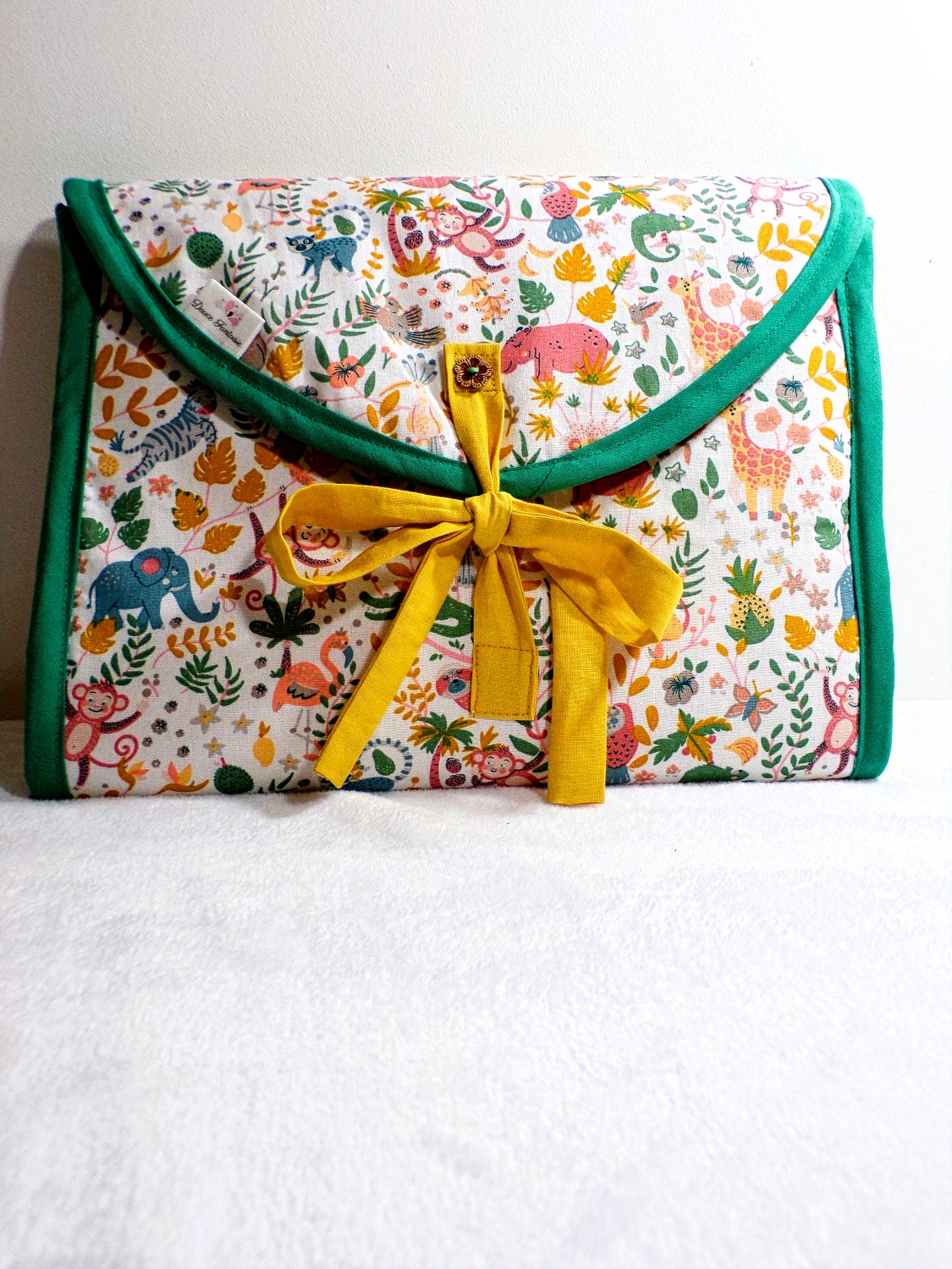 cadeau de naissance bébé fait main trousseau bébé savane