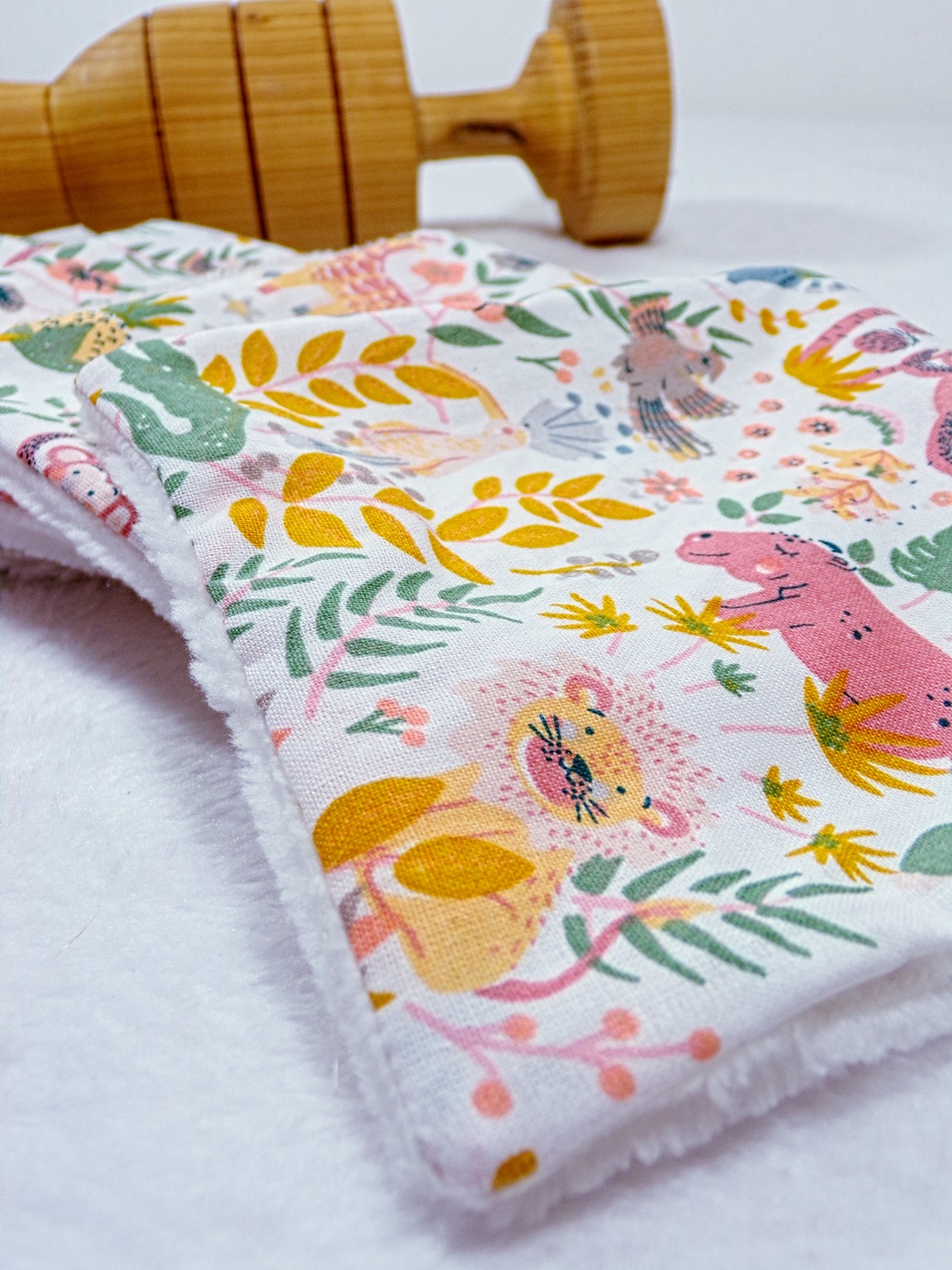 accessoire toilette bébé fait main savane