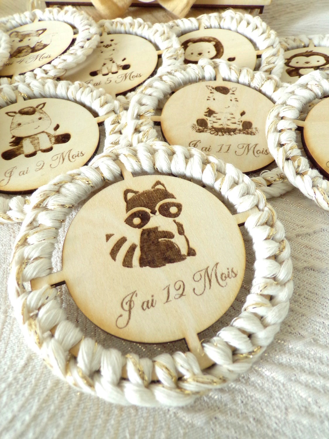 cadeau naissance box mixte cartes étape aniaux bois macramé
