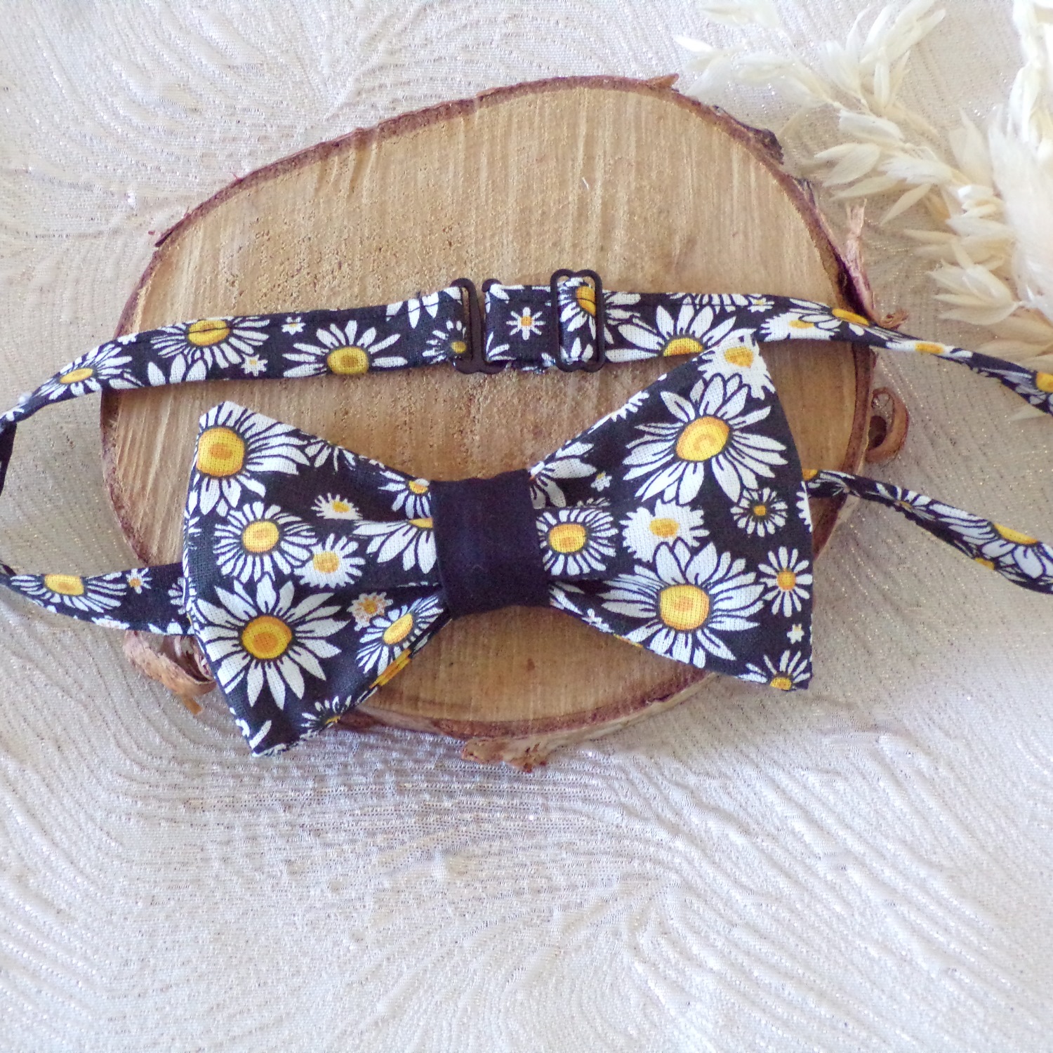 accessoire mode homme mariage marguerite noeud papillon