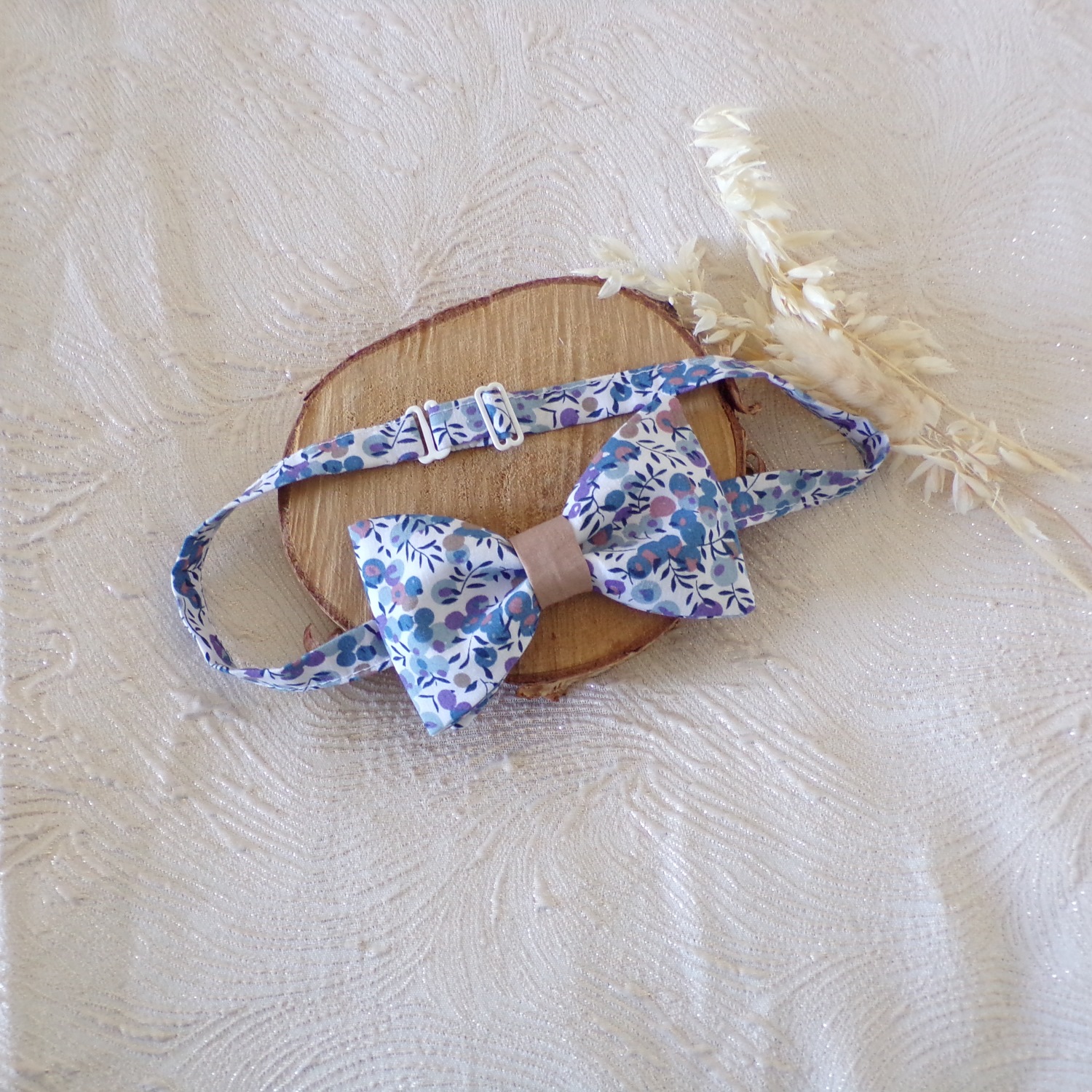 noeud papillon liberty lilas wiltshire accessoire homme