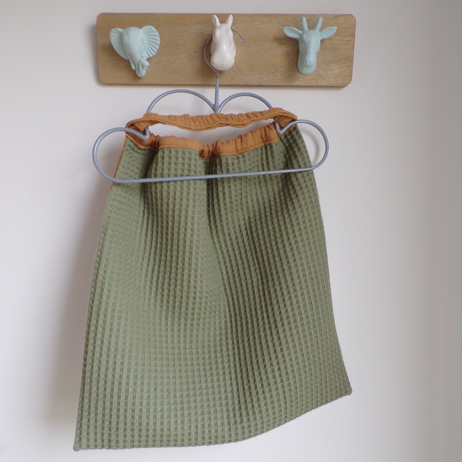 serviette de cantine koala éponge nid abeille