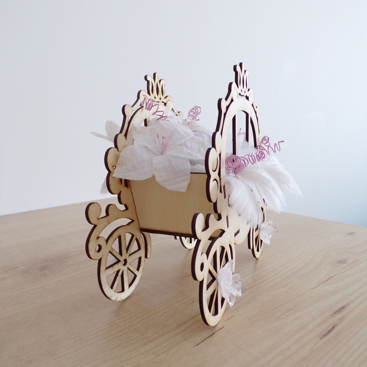deco princesse carrosse mariage à personnaliser