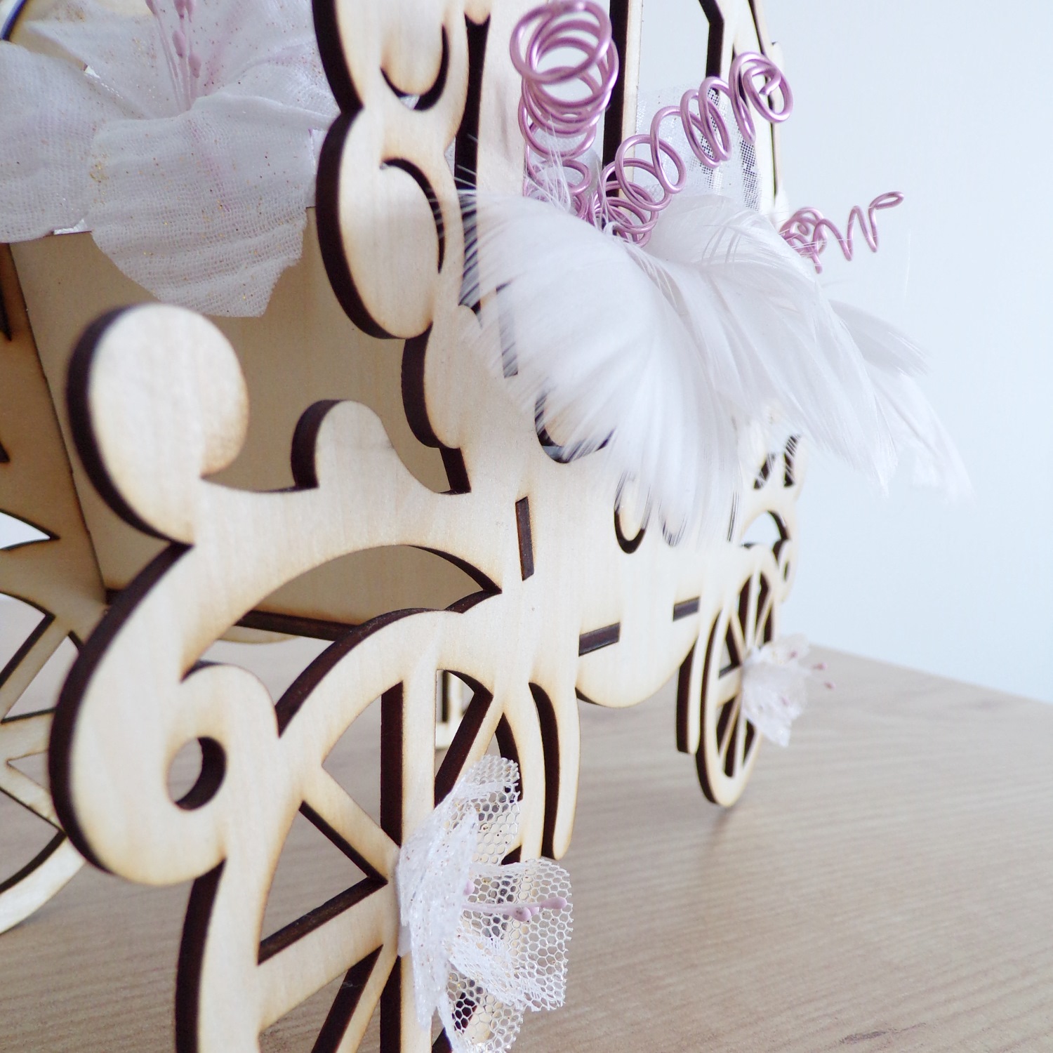 decoration mariage bapteme personnaliser carrosse princesse conte de fees