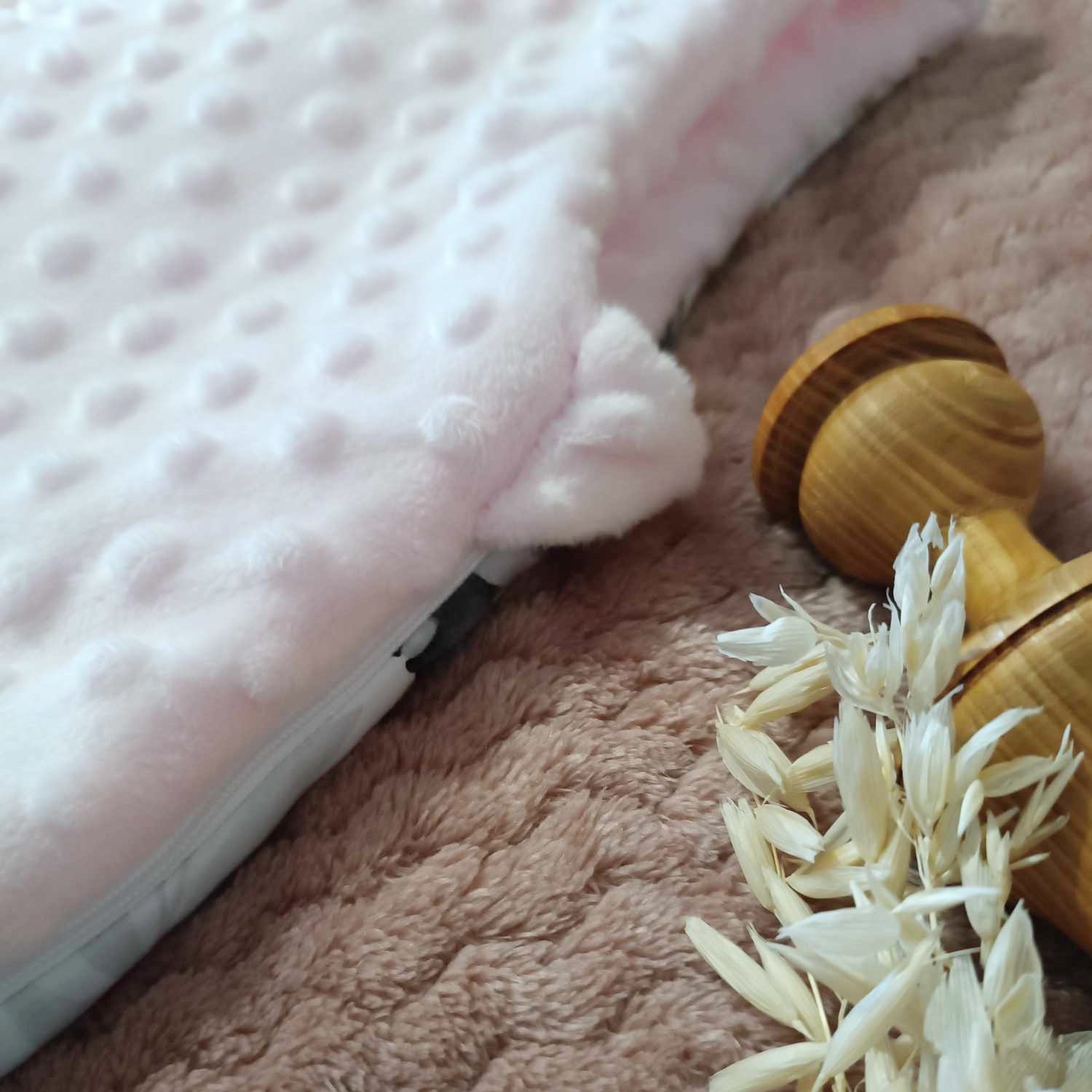 cadeau bébé panda rose fait main