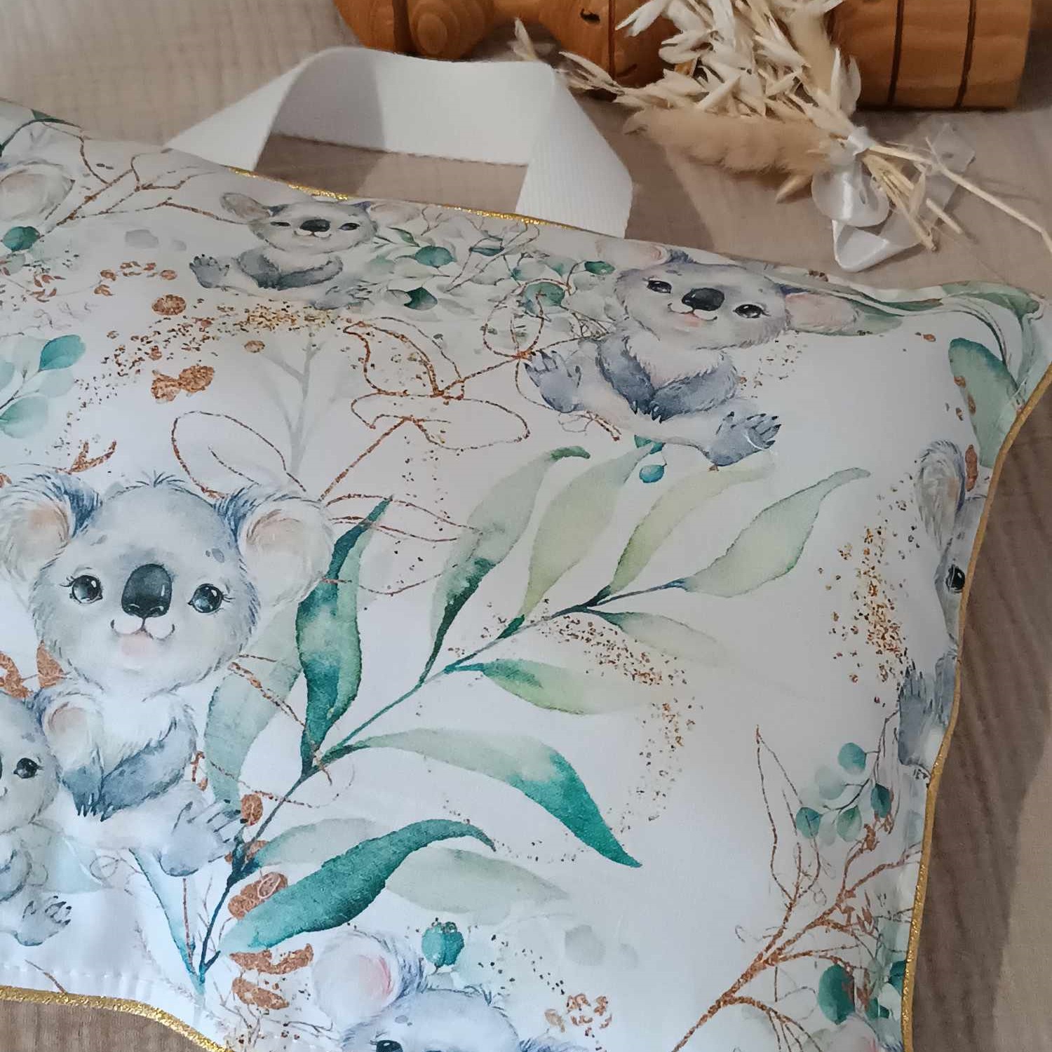 coussin maternelle koala enfant