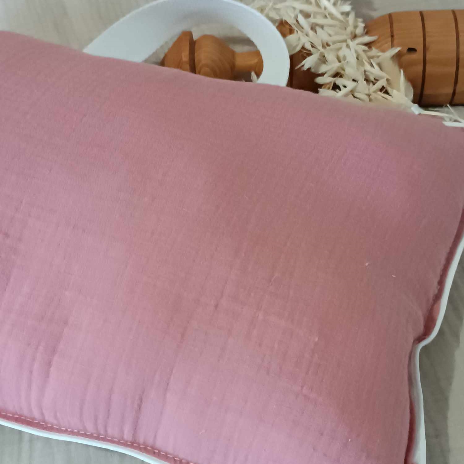 coussin enfant maternelle fille transportable