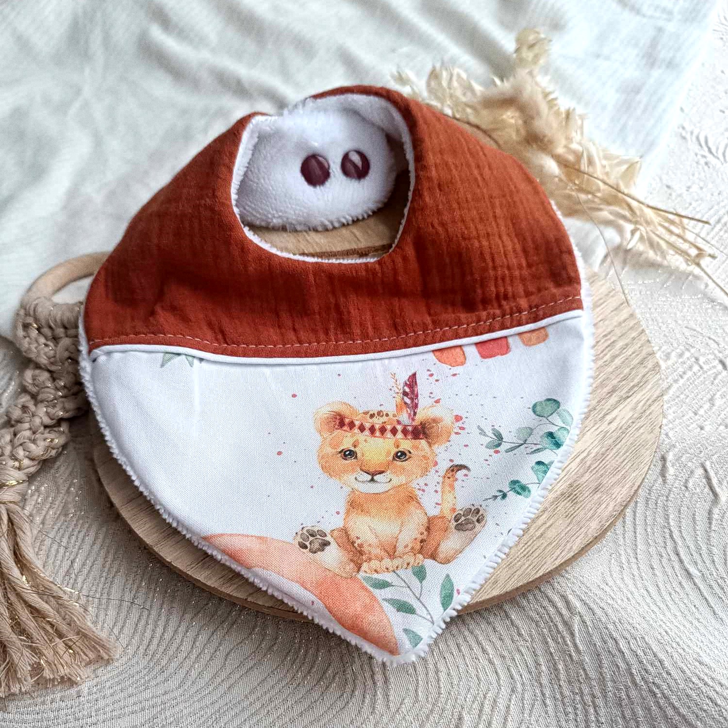 cadeau naissance savane terracotta