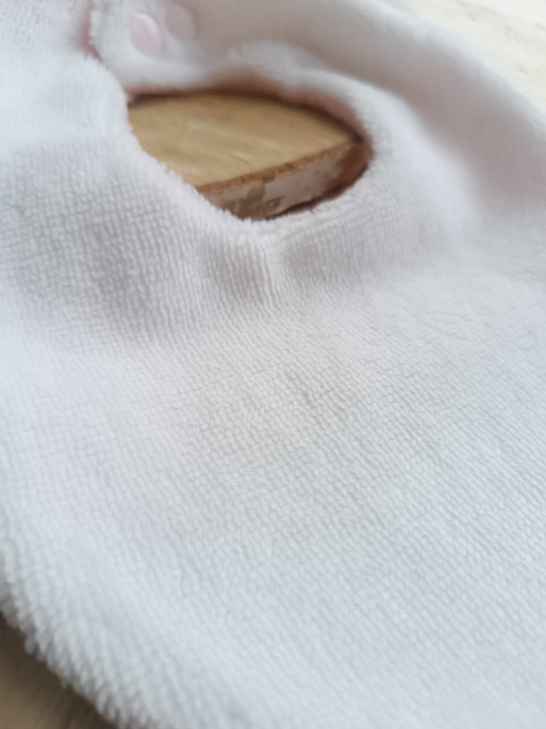 bavoir bébé anti bave lapin fille