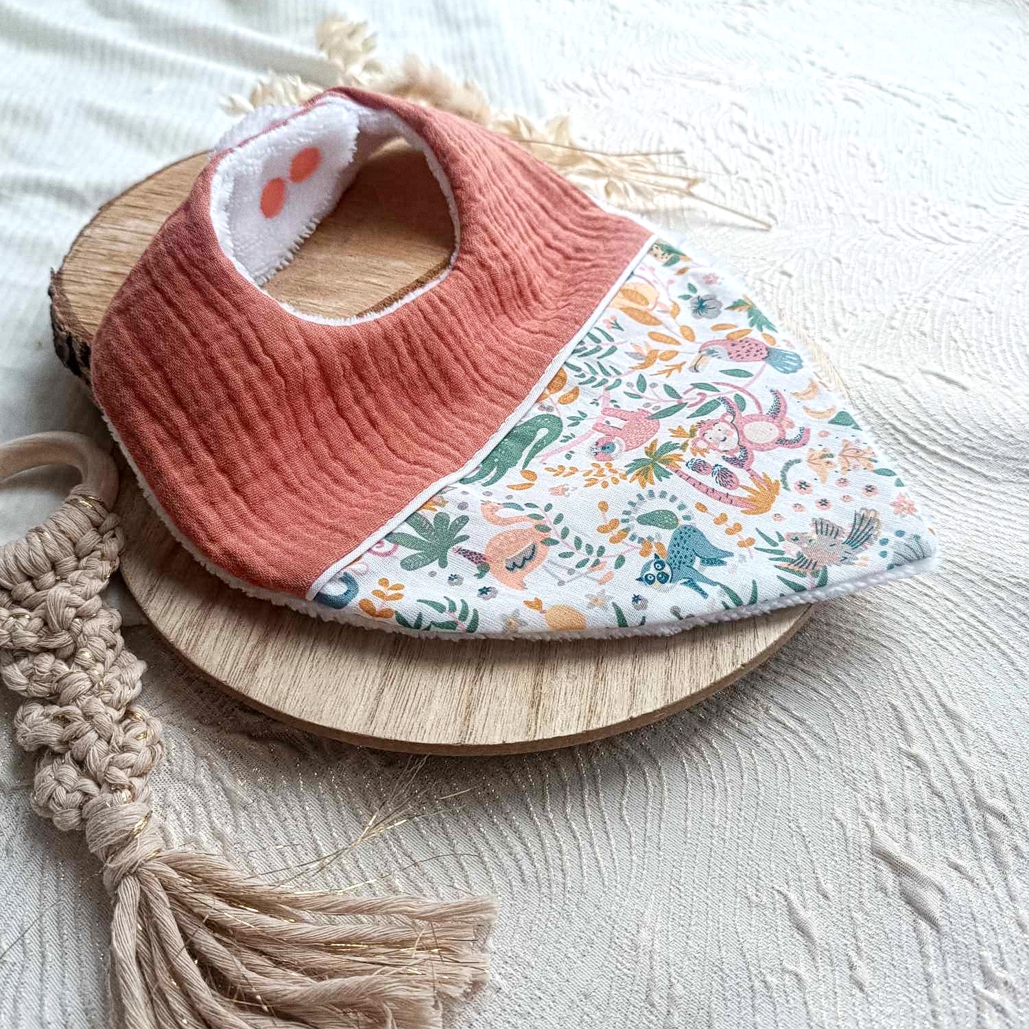 cadeau naissance savane fait main