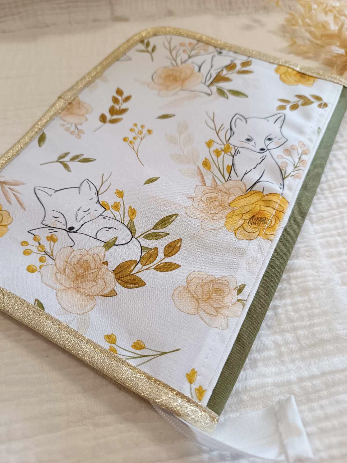 carnet de santé renard personnalisable