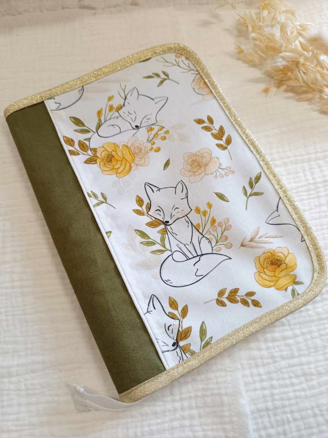 protège carnet de santé renard