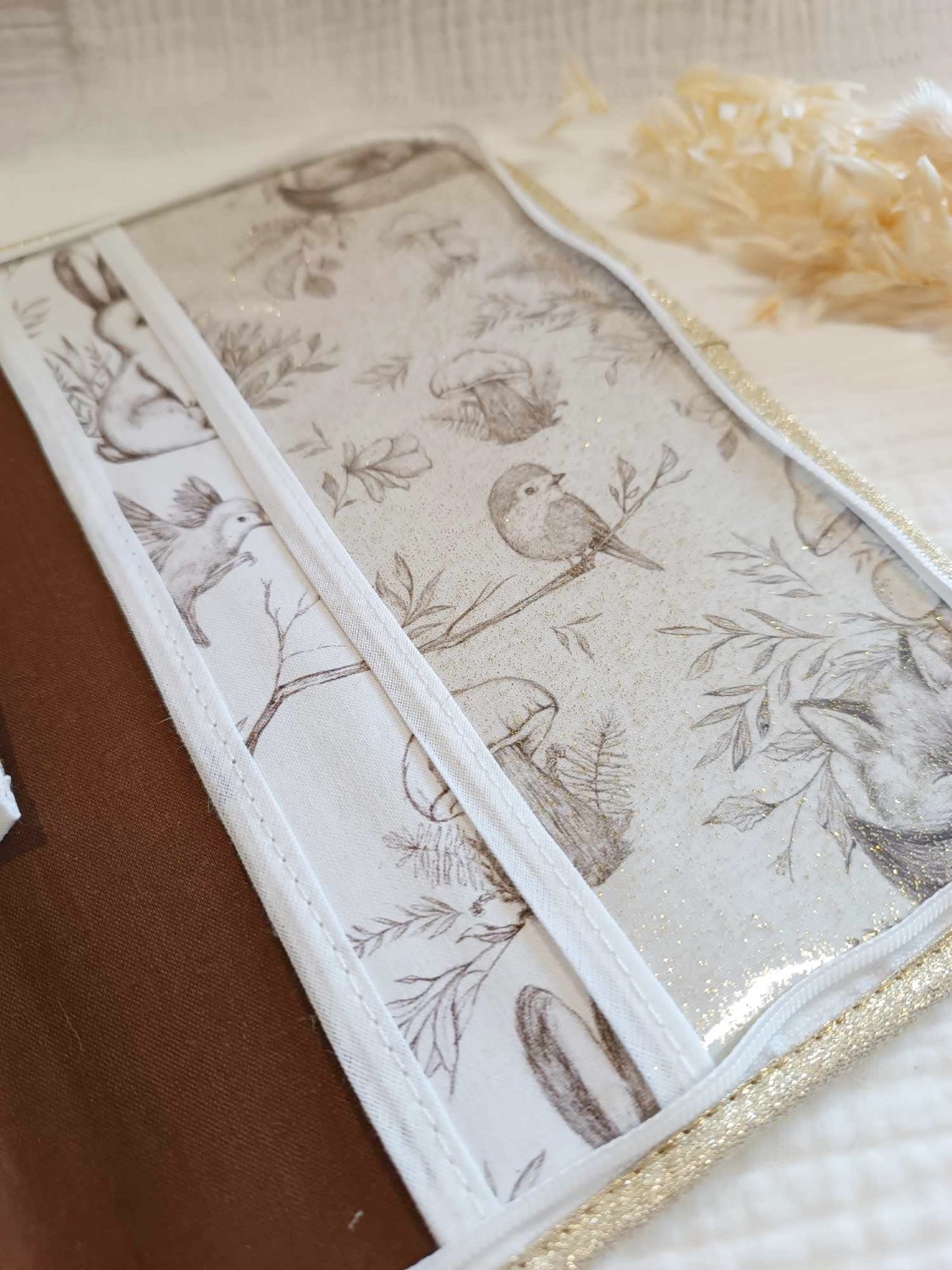 cadeau naissance mixte personnaliser carnet santé