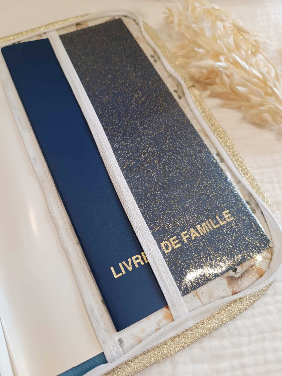 protège carnet santé personnaliser zip renard lapin