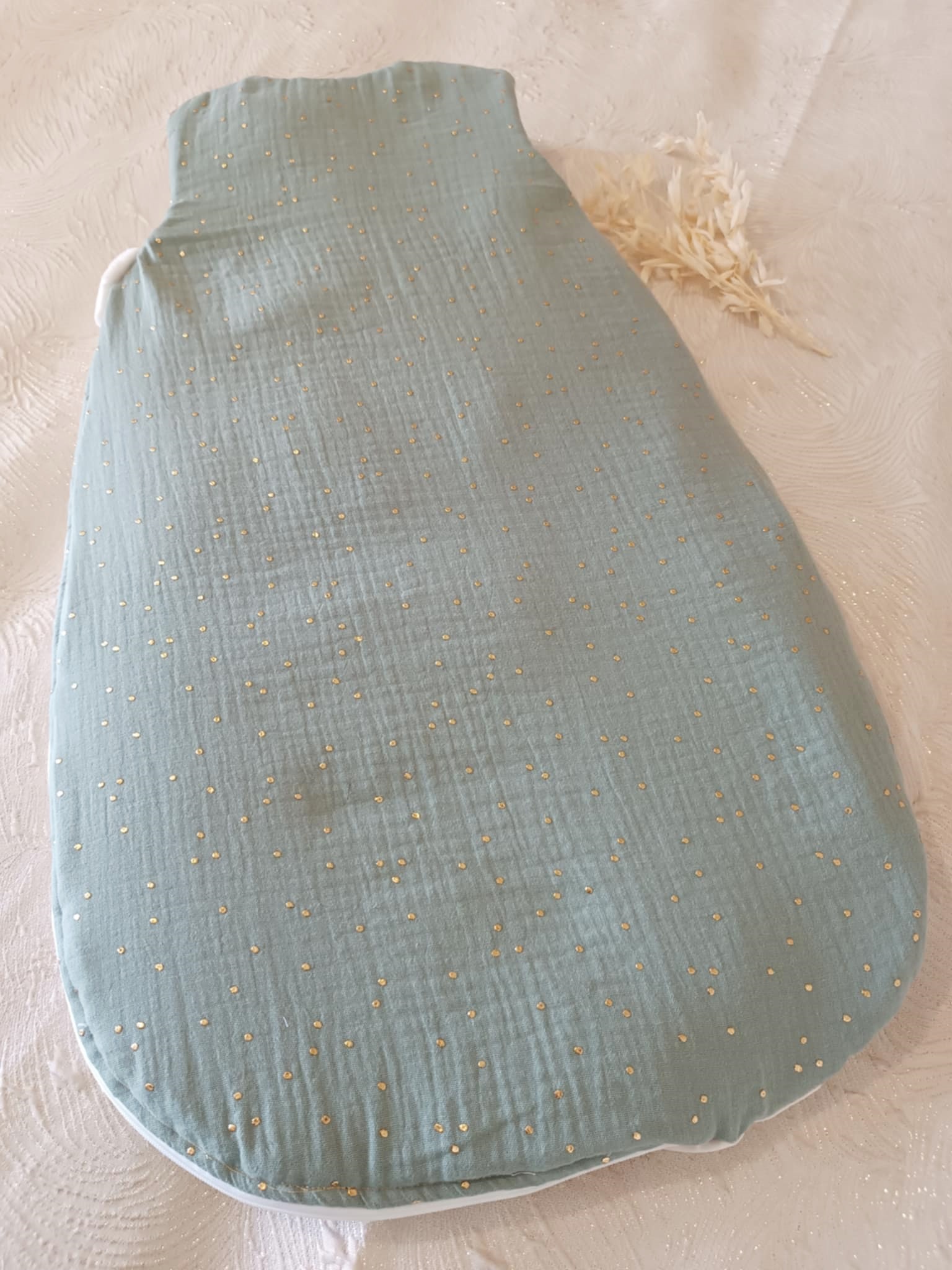 gigoteuse bébé mixte lapin hérisson artisanal