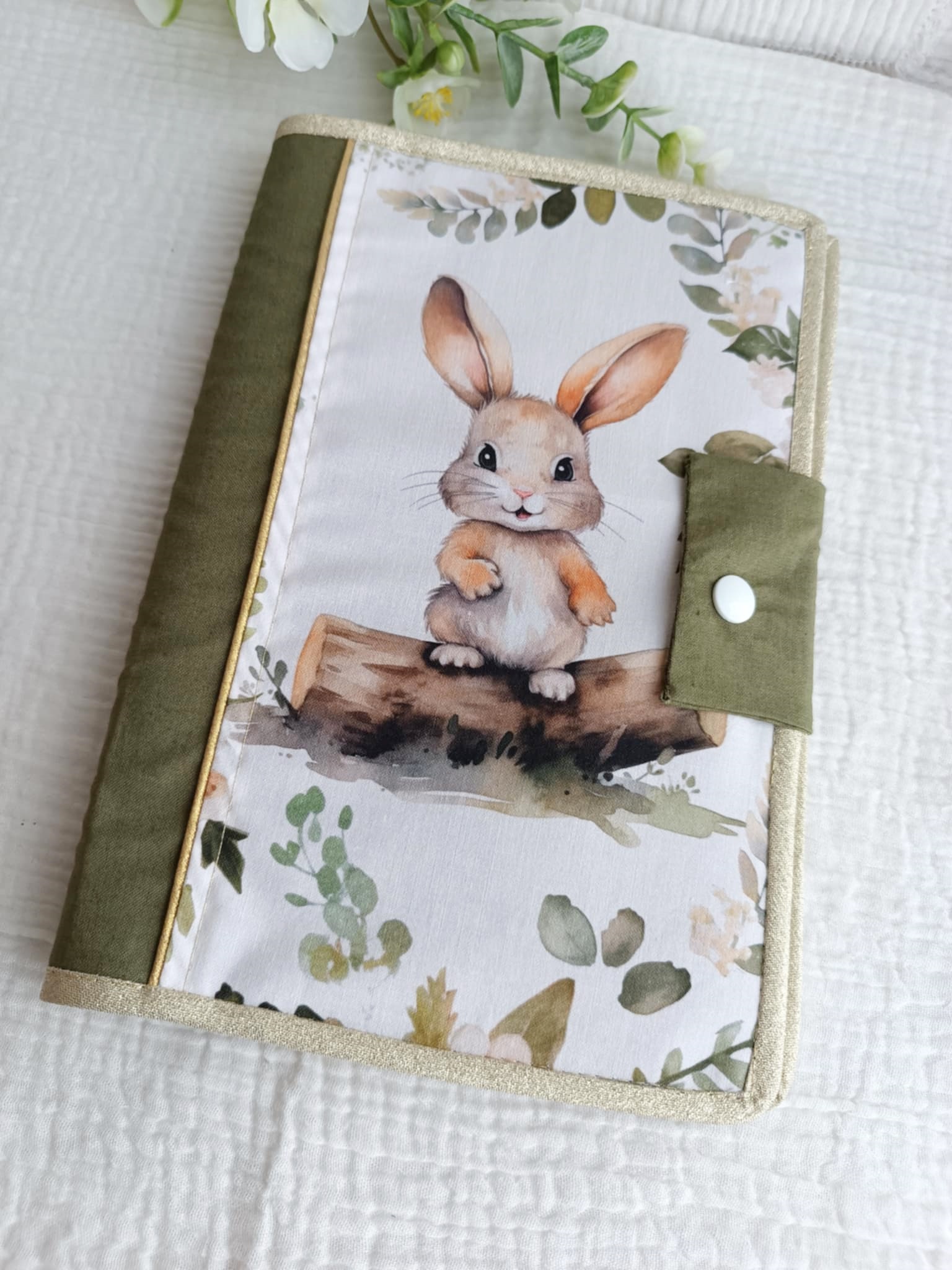 protège carnet de santé foret enchantée