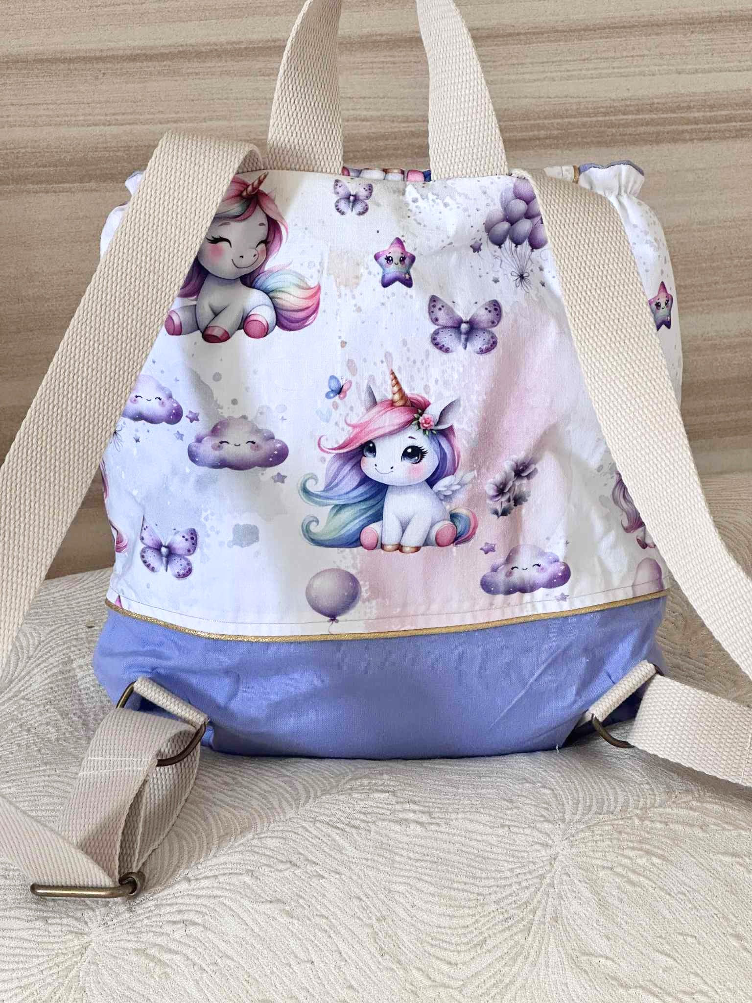 sac à dos maternelle licorne personnaliser