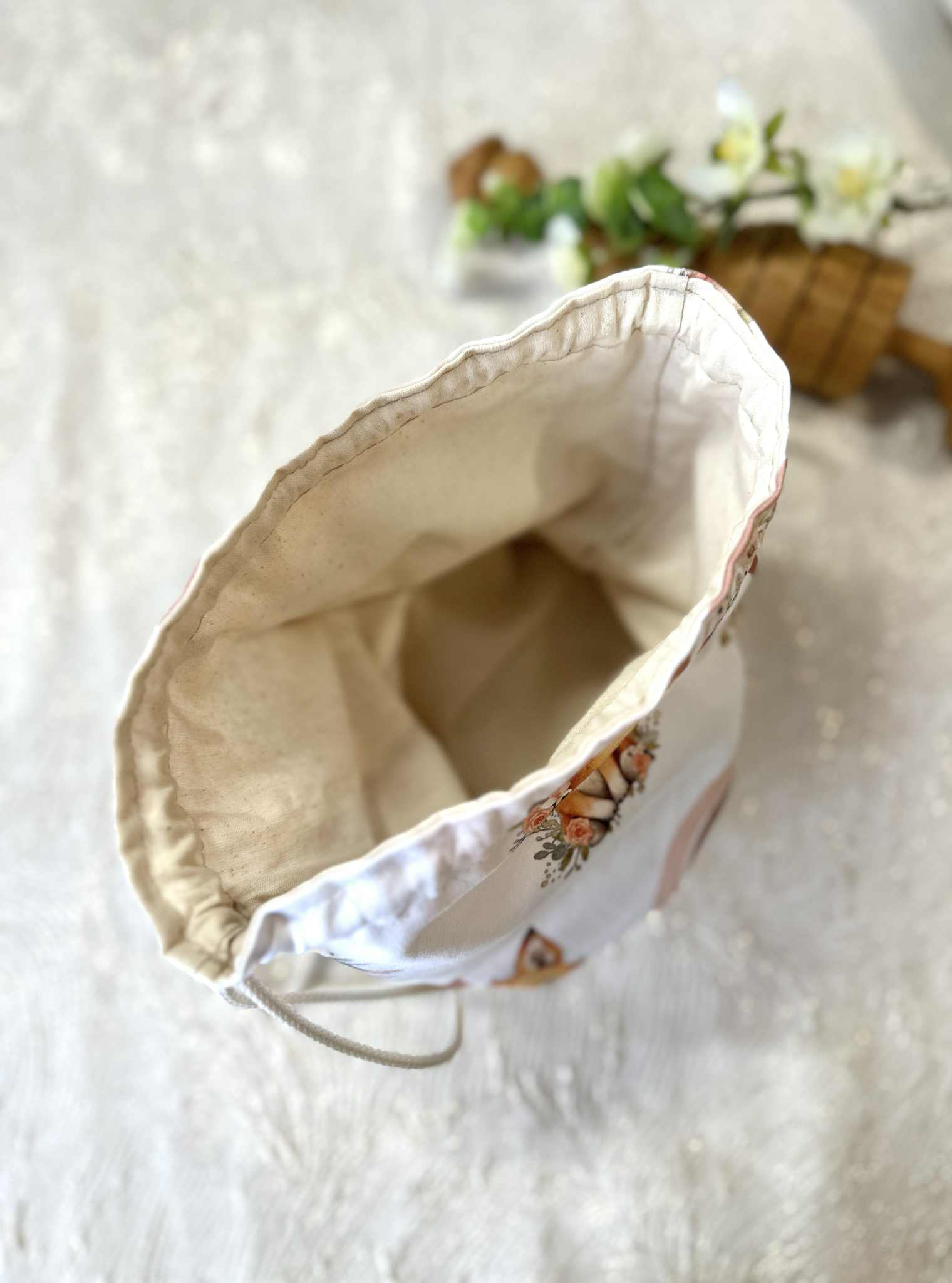 sac pochon coulissant enfant personnaliser