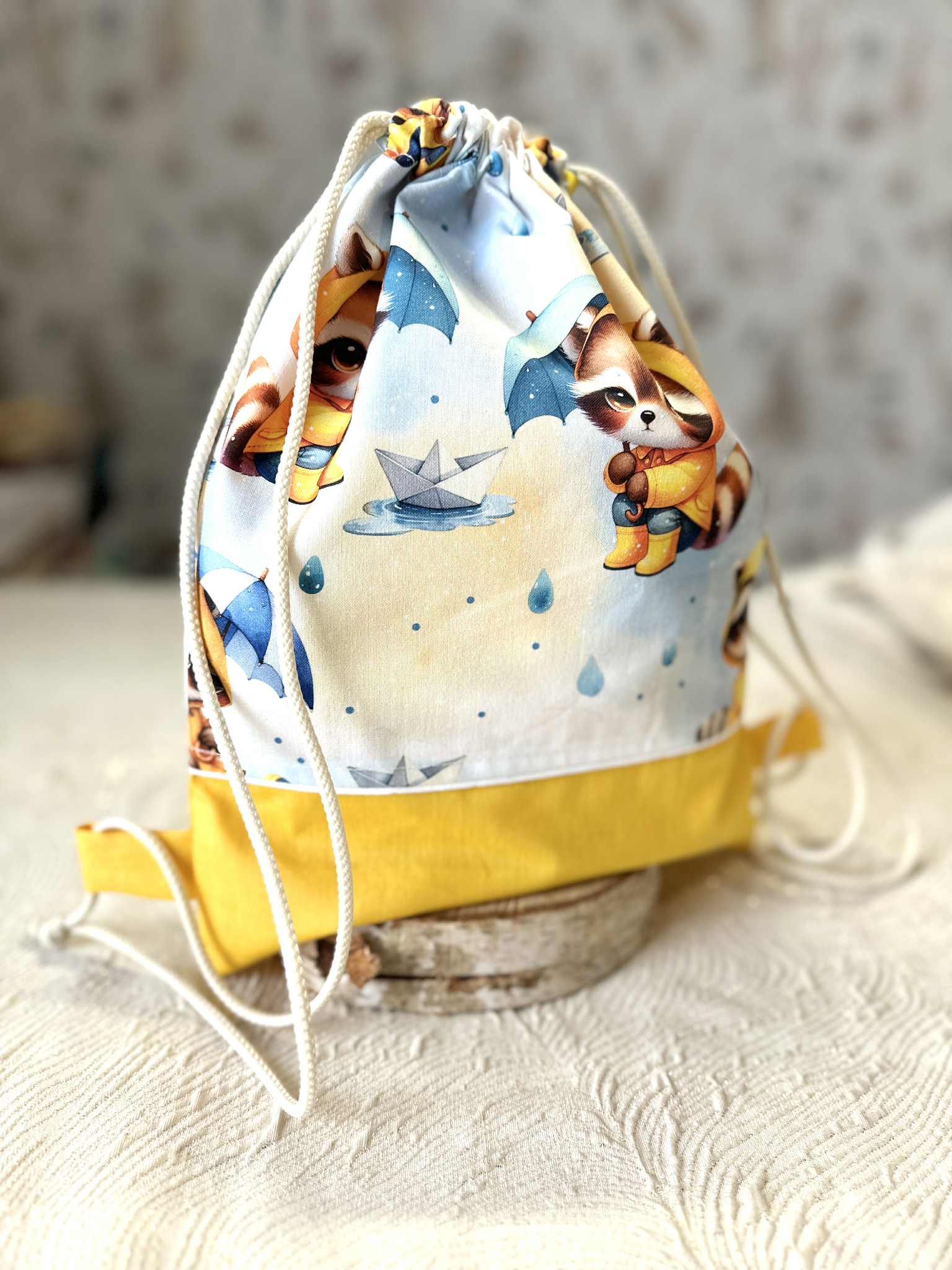 sac à dos coulissant personnaliser maternelle personnalisé