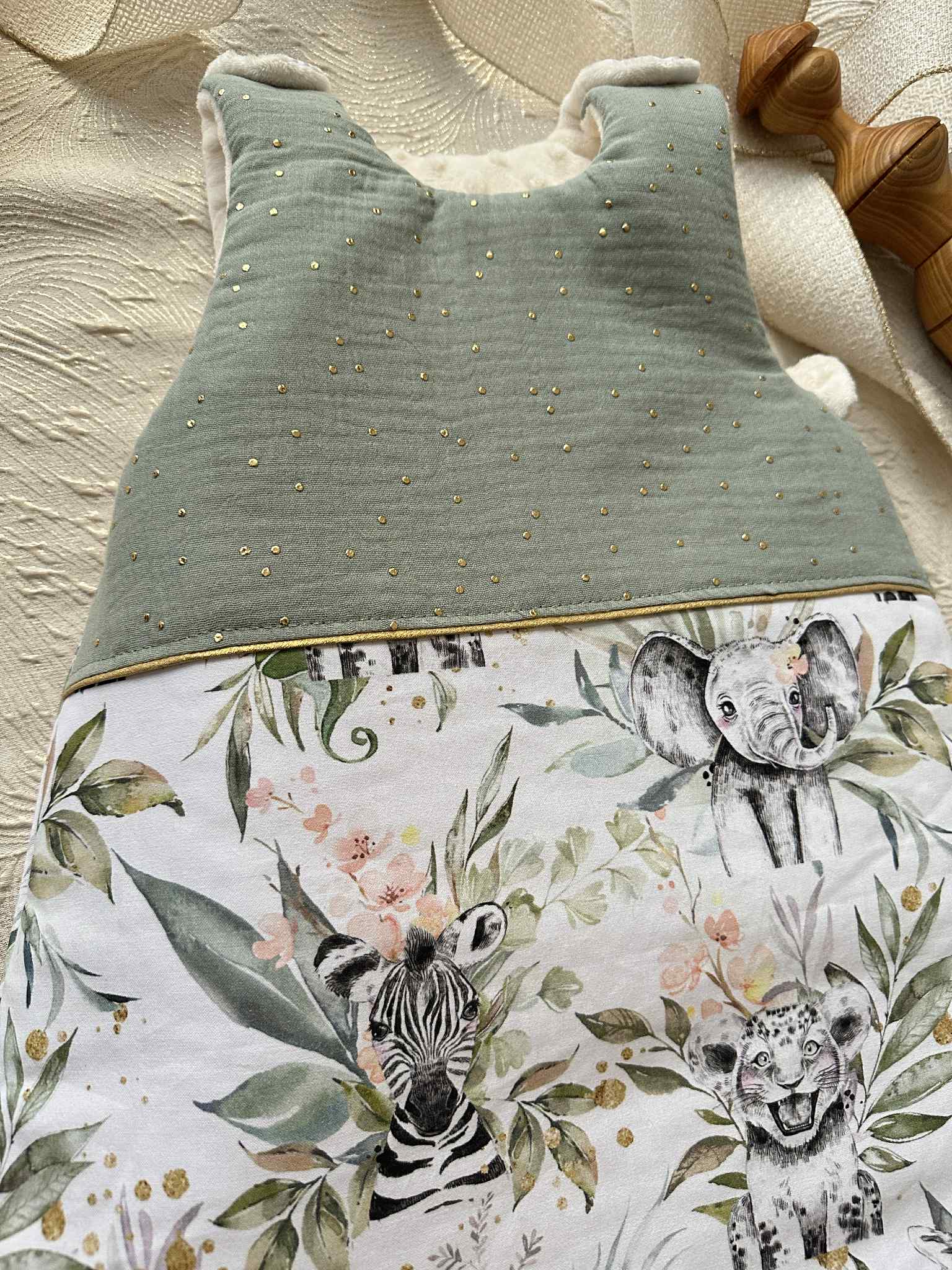 cadeau pour bébé hiver savane artisanal