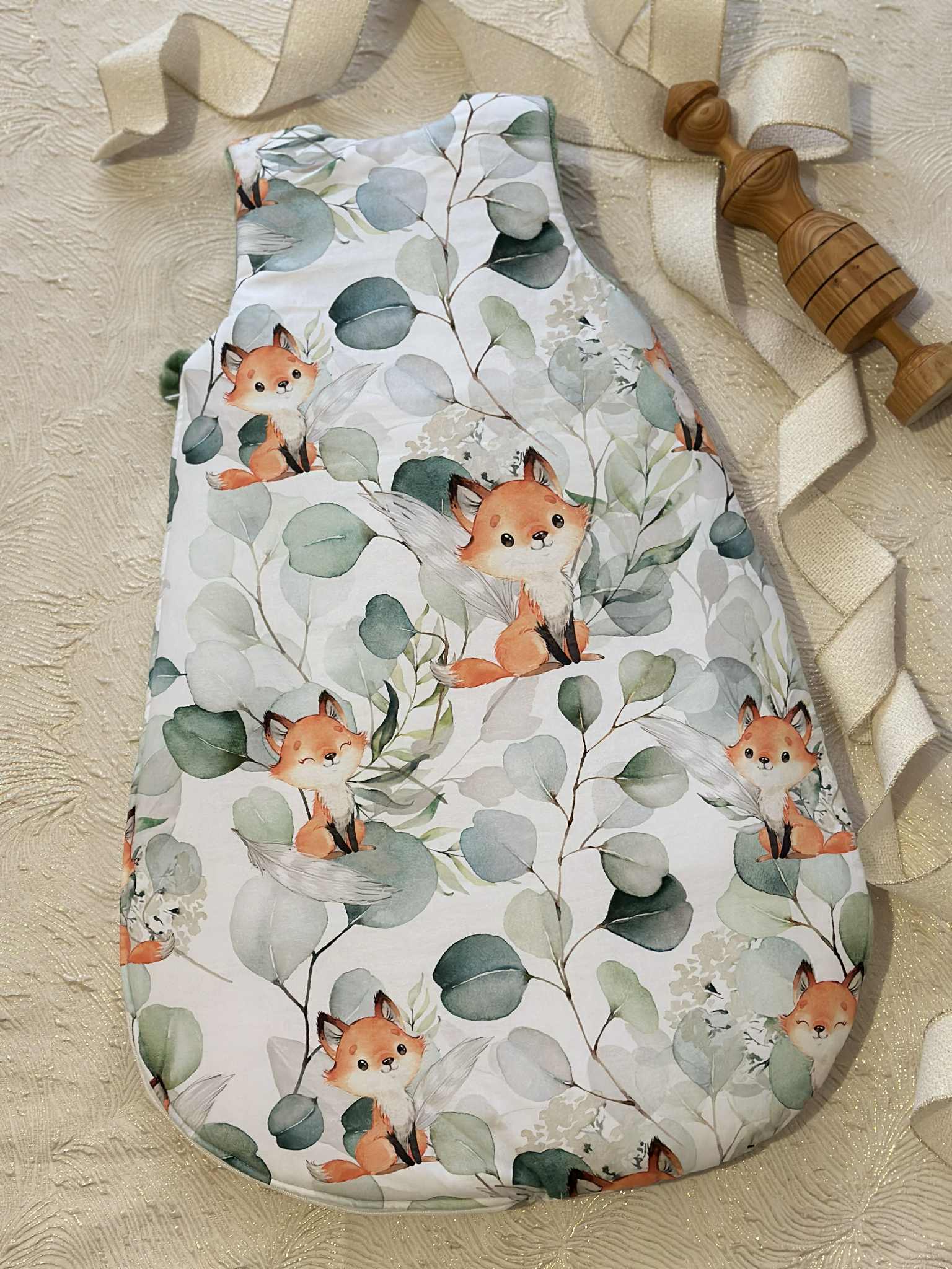 gigoteuse renard hiver molletonnee made in france