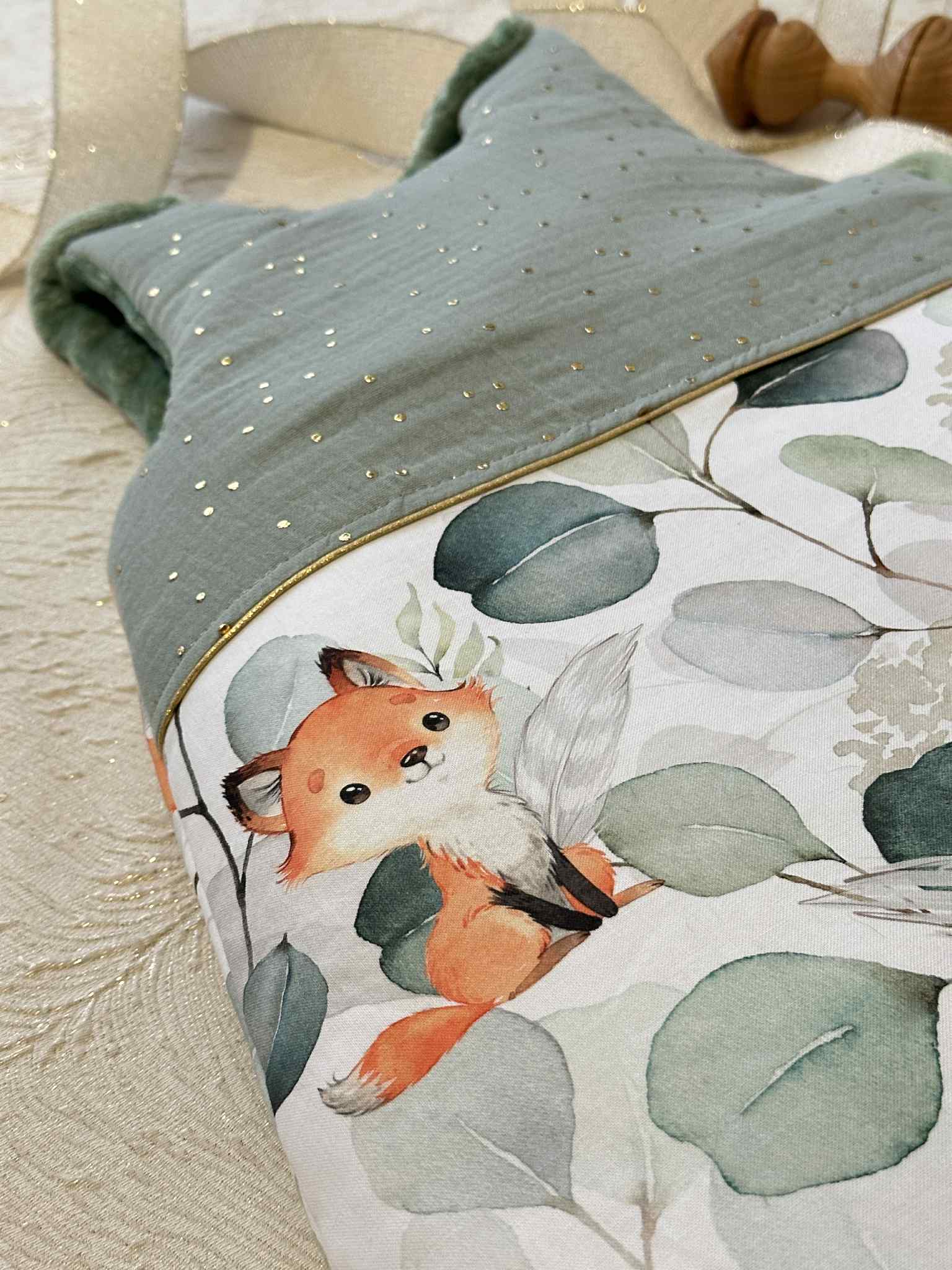 trousseau bébé renard made in france