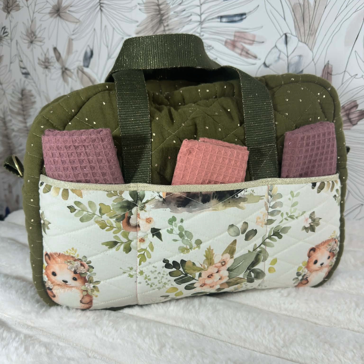 sac langer bébé weekend cadeau naissance personnalisé