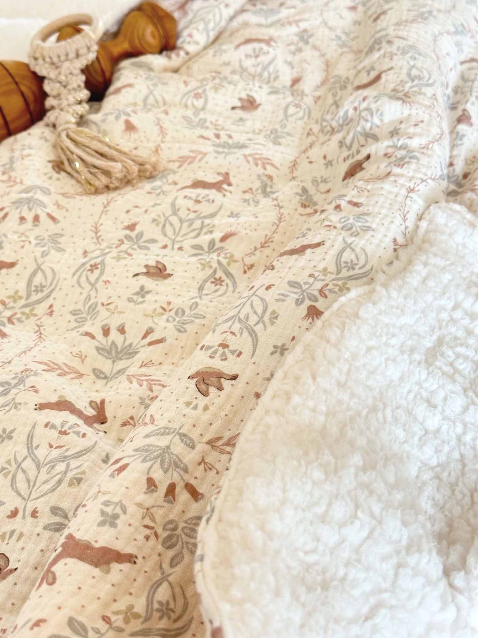cadeau de naissance mixte lapin artisanal doucefantaisie