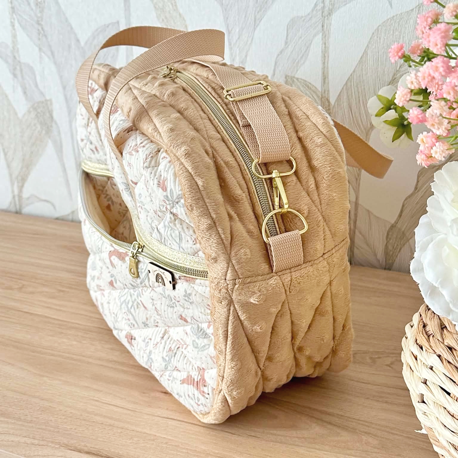 cadeau de naissance artisanal mixte Le jardin secret