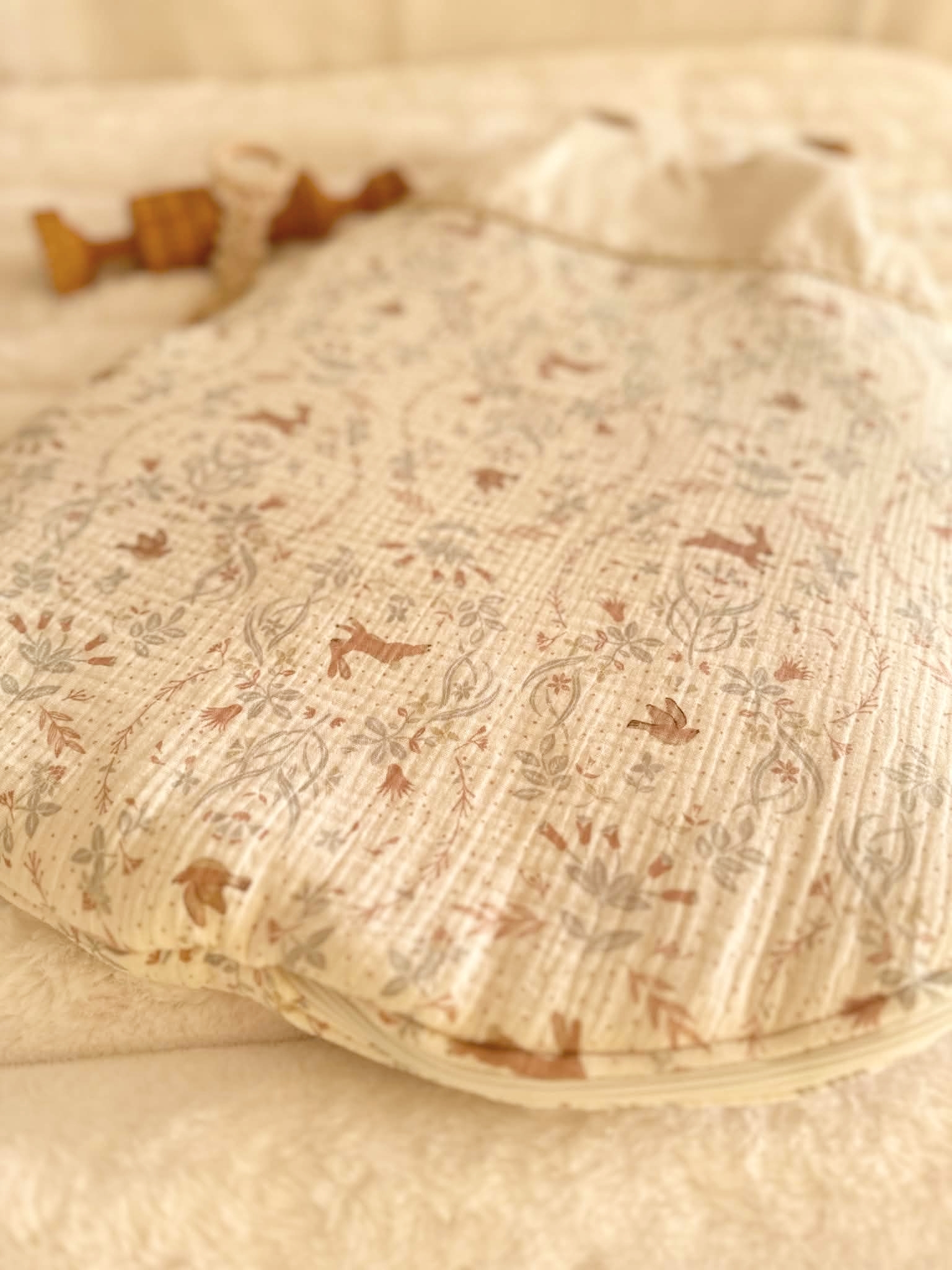 turbulette lapin beige naissance mi saison