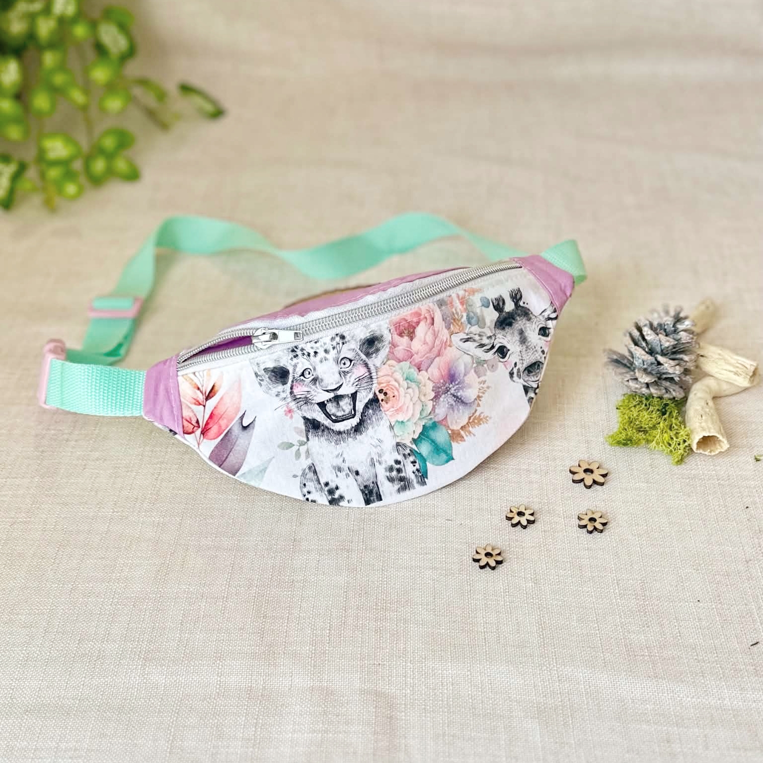 sac banane fille savane bohème réglable madeinfrance