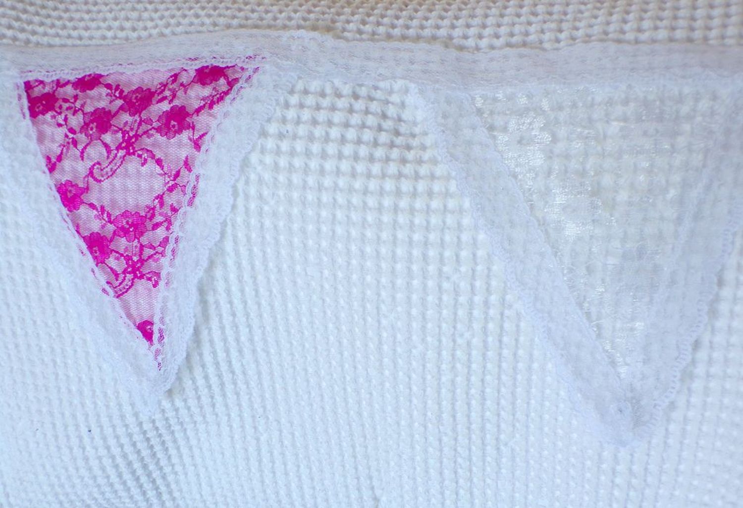 deco mariage guirlande dentelle