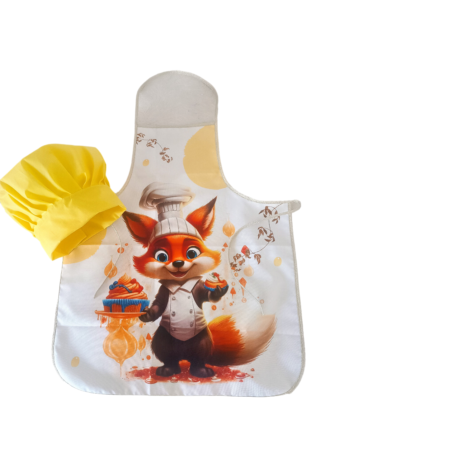 tablier toque de chef enfant personnalisé