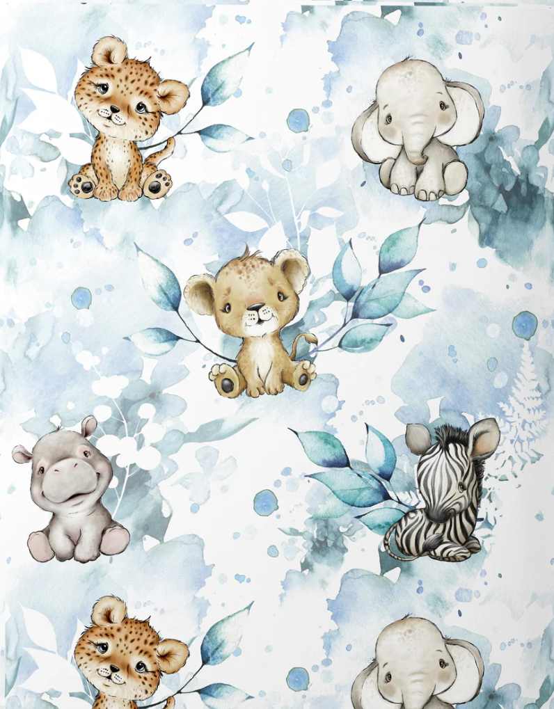 lionceaux bleu