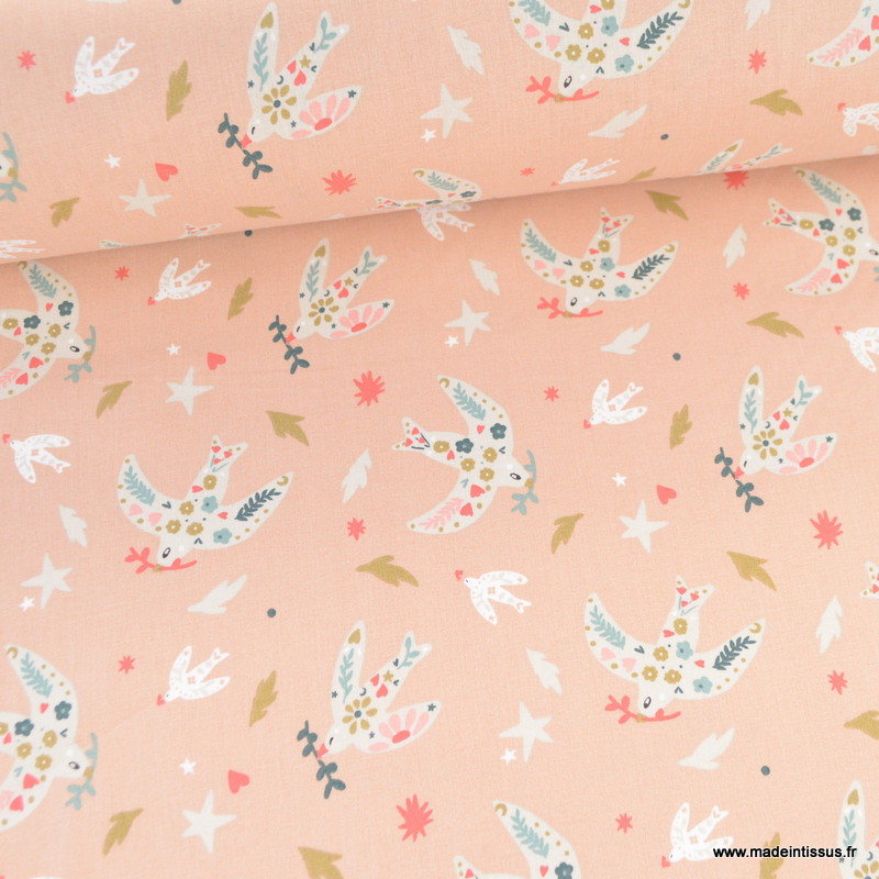 oiseau celeste rose